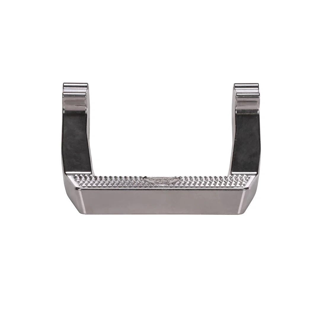114872-1 – CARR Truck Step, Multi-Mount Single Flat Step Non-Extendable Stationary Polished Chrome Aluminum 15 Inch W...